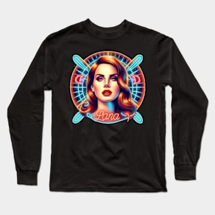 Lana Del Rey - Neon Futures Long Sleeve T-Shirt